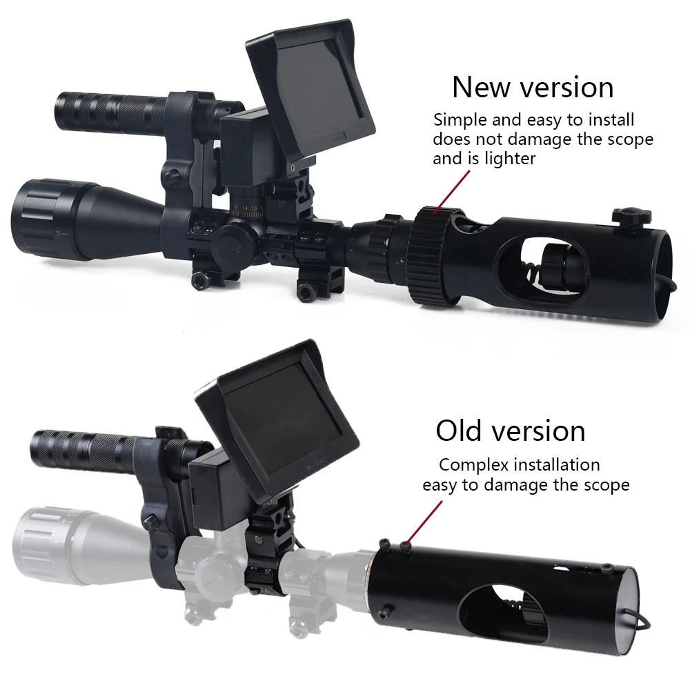 Taktik Gece Görüş Tüfek Optik  - Hunting Thermal Imaging Scope incelemesi ve fiyatı