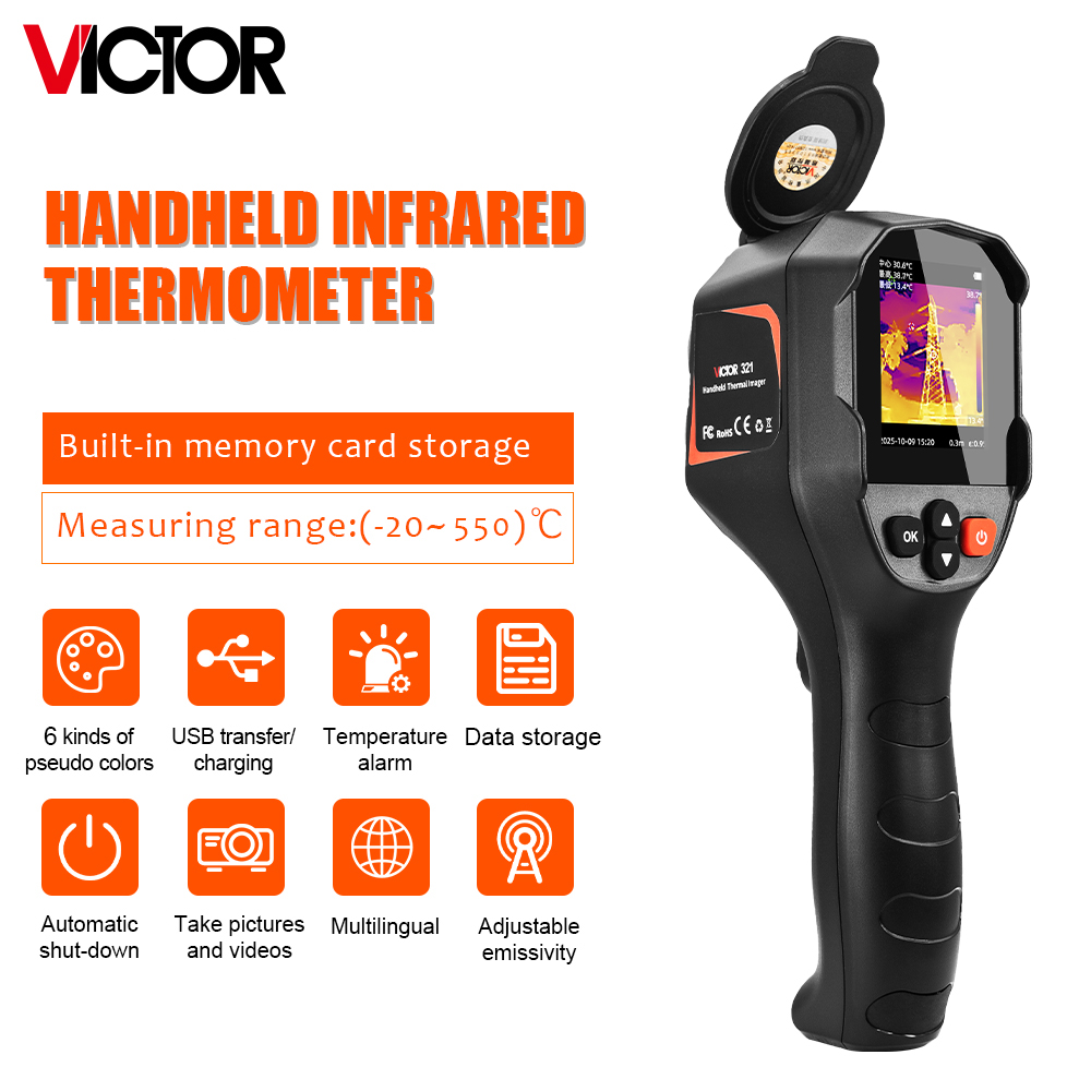VICTOR 31 El Tipi Kızılötesi T - Nf 521 Thermal Imaging Camera incelemesi ve fiyatı