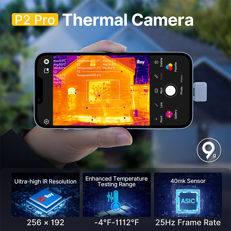 Infiray P2 Pro termal kamera t - Nf 521 Thermal Imaging Camera incelemesi ve fiyatı